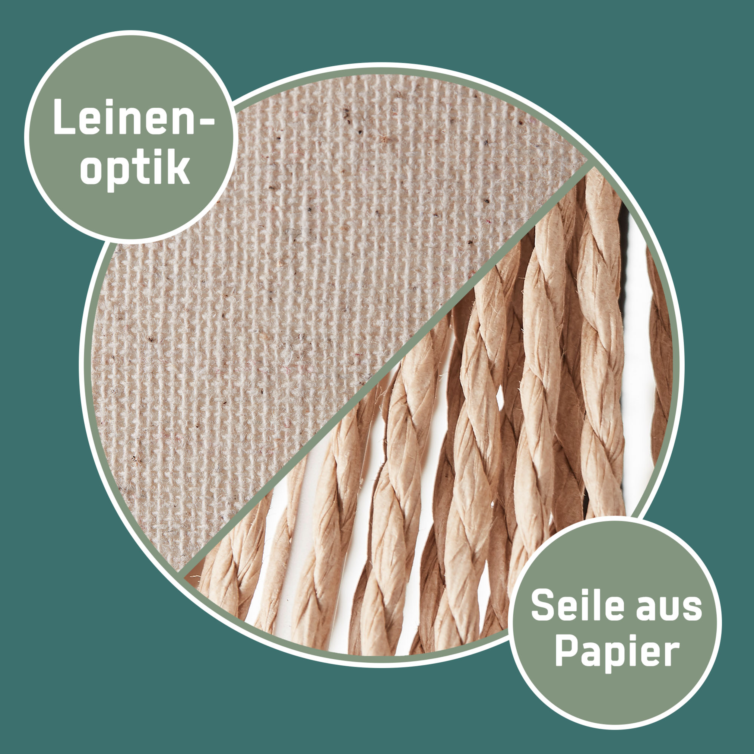 Tischleuchte natur/beige Textil/Papier/Metall