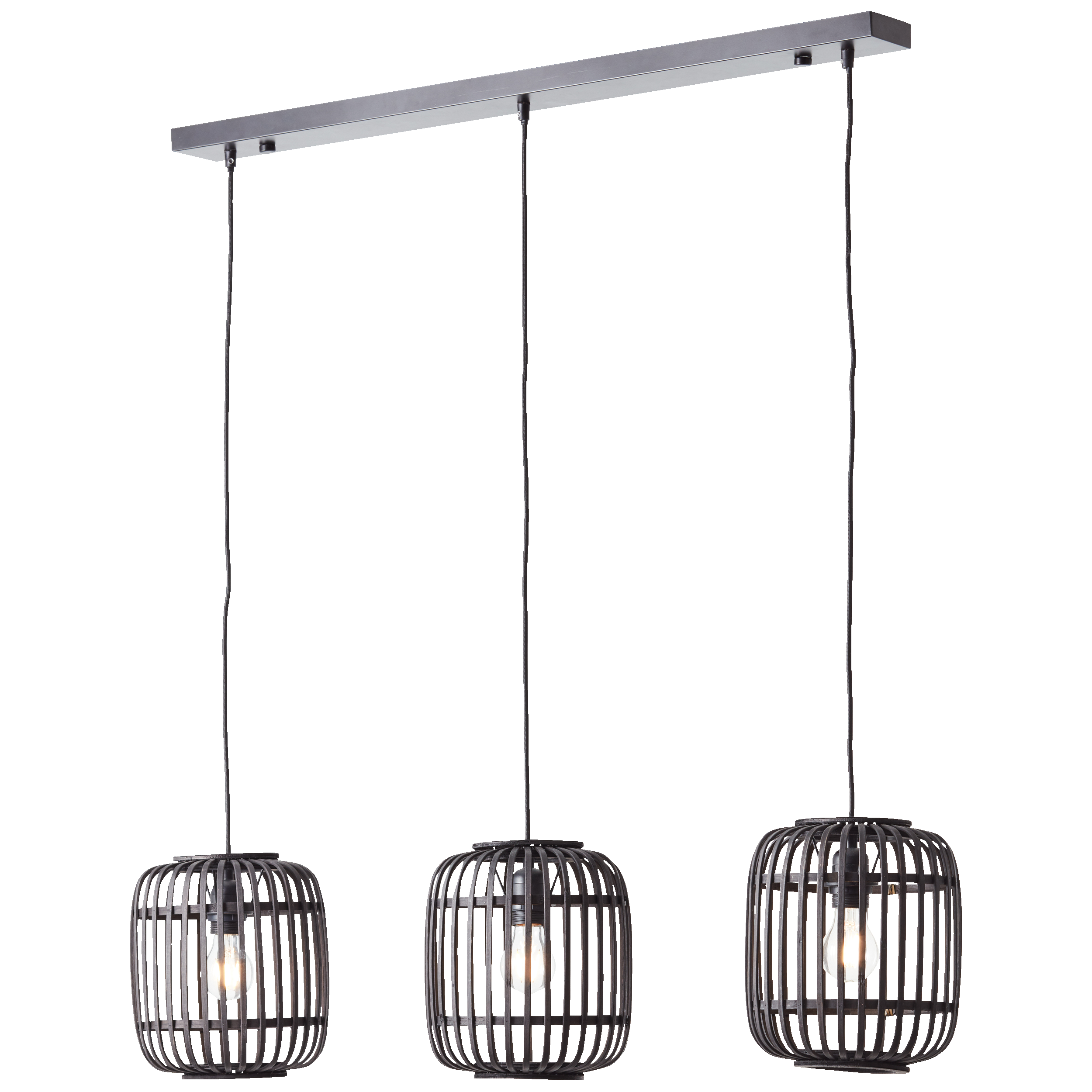 Stilvolle Bambus Hängelampe · Lightbox Leuchten & Licht GmbH