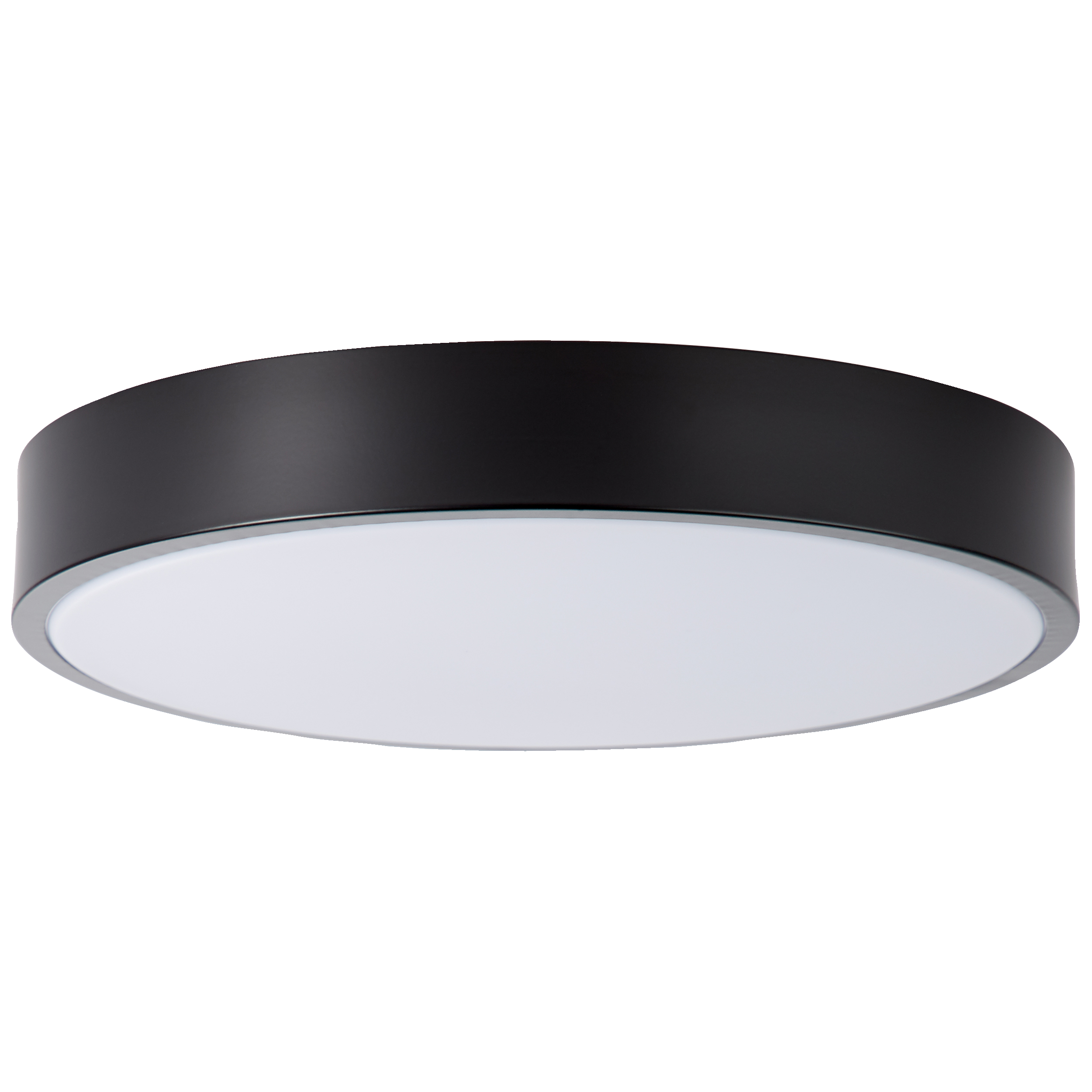 LED Deckenleuchte 33cm weiß/schwarz · Lightbox Leuchten & Licht GmbH